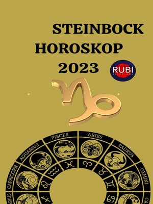 cover image of Steinbock Horoskop 2023